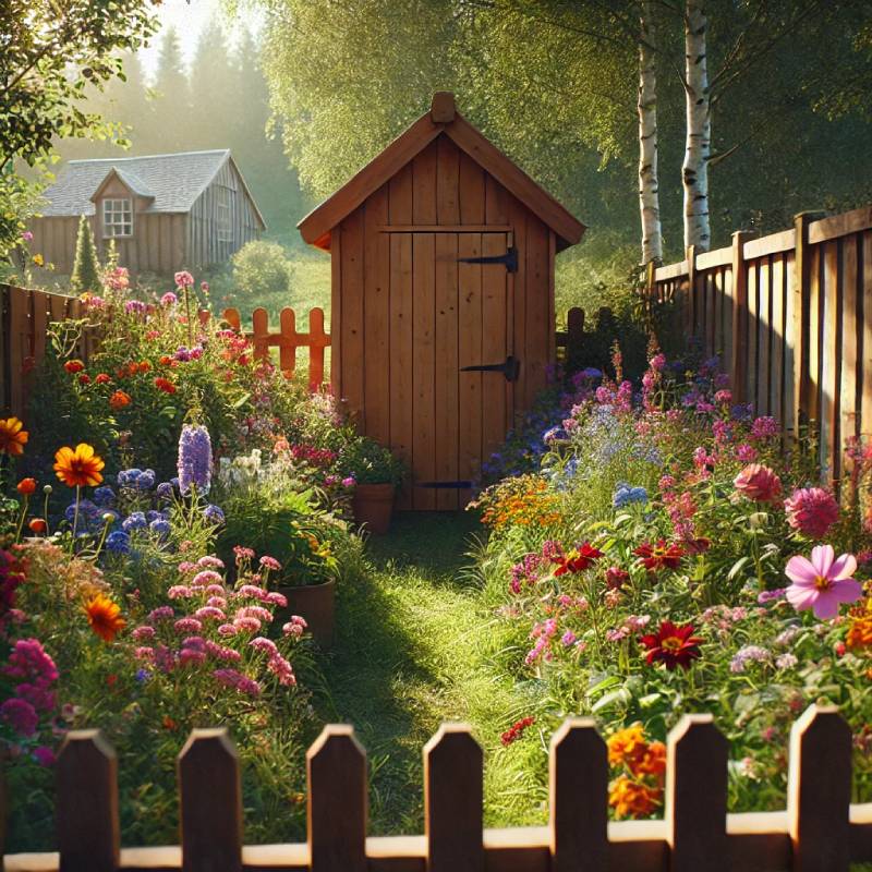 petit abri jardin fleuri petit abri jardin fleuri