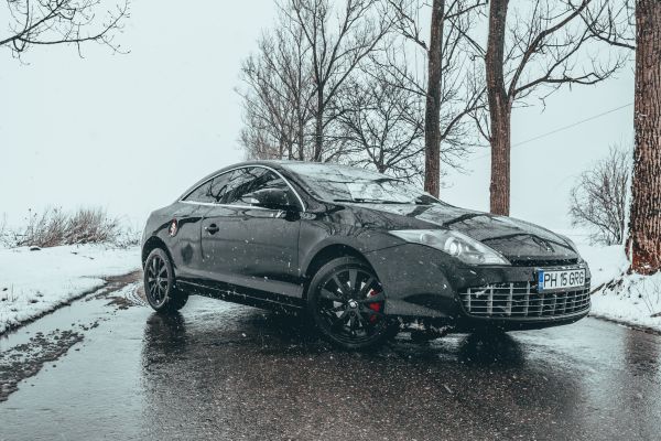 Voiture parfaitement déneigée