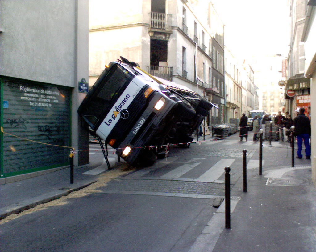 Sécuriser le transport d'un camion benne