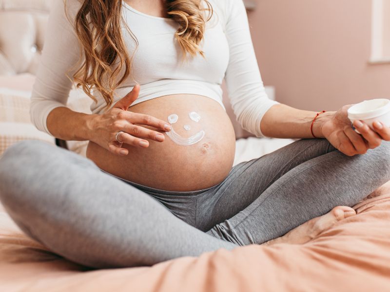 hydratation ventre grossesse hydratation ventre grossesse : meilleur prévention contre l'eczéma ?