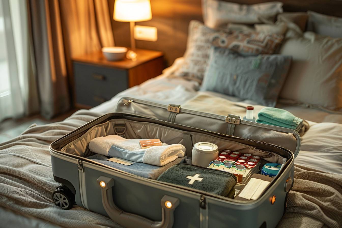 Valise bien organisée pour un voyage serein